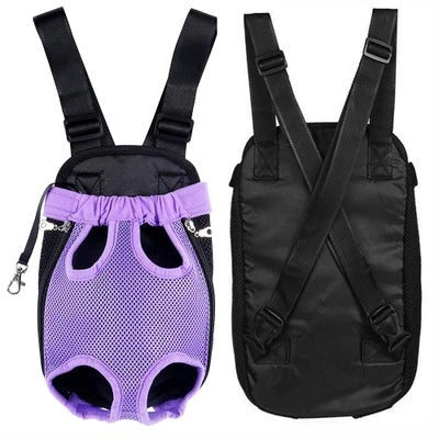Comfortable Mesh Dog Backpack for Convenient Pet Transport