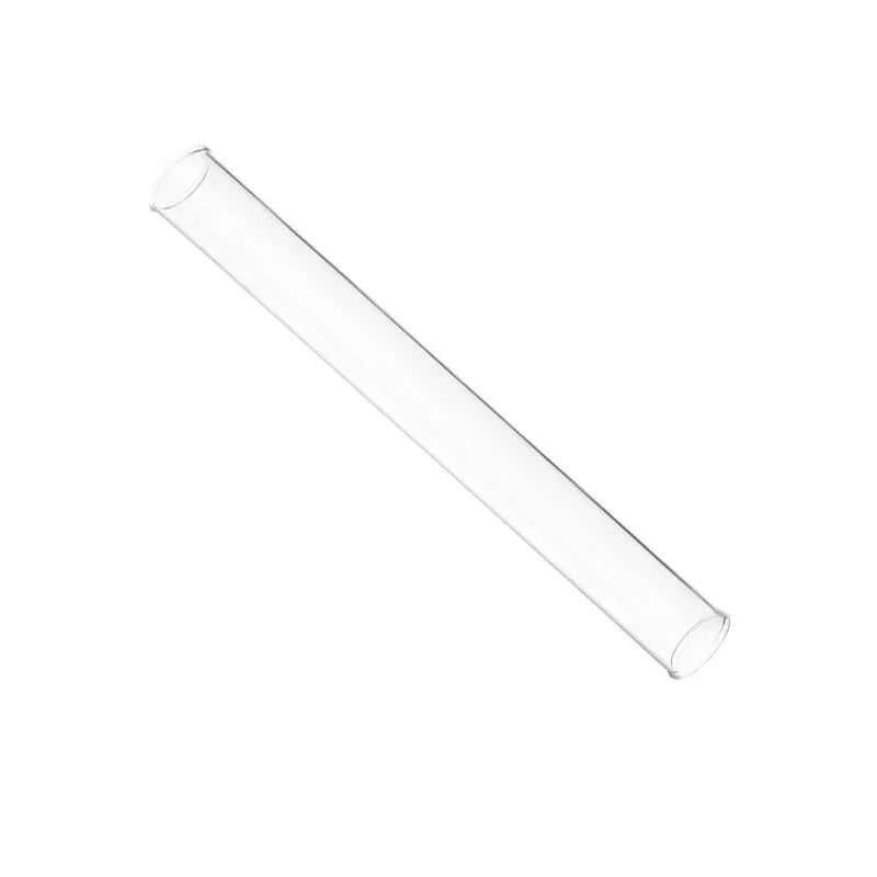 Glass electrohydraulic hydrometer for car battery acid testing, 330mm long.