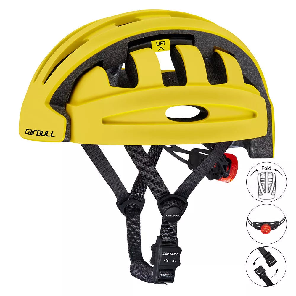 Cairbull FIND 2019 Folding Cycling Helmet in various colors with ventilation holes