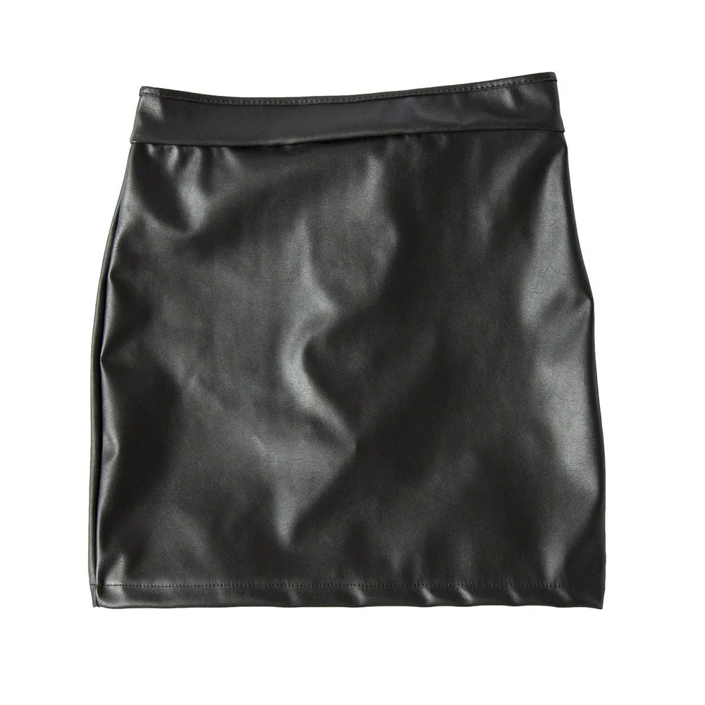 Black patent leather bondage panties in L size, adjustable straps, 0.8mm thick for secure 70-82.5kg fit