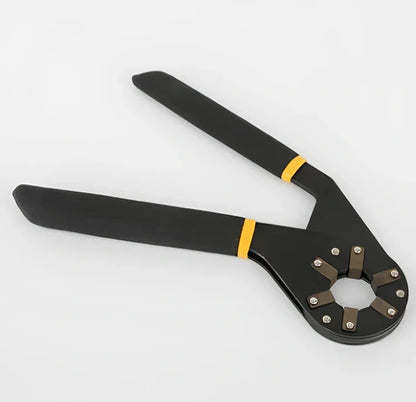 MagicWrench 14-in-1 adjustable tool showing six-angle design in 6-inch size with tool steel construction