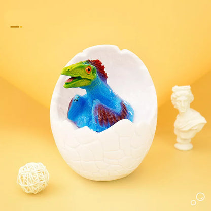 Touch 3D Dinosaur Night Light with customizable LED colors and USB power