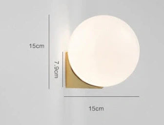 Nordic minimalist wall lamp with adjustable double heads in black finish mounted on white wall