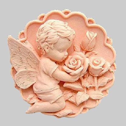 Customizable silicone soap mold for handmade perfumed soap, durable and easy to use