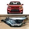 Halogen headlight assembly for 2014-2015 Toyota Corolla with polycarbonate lens and ABS housing