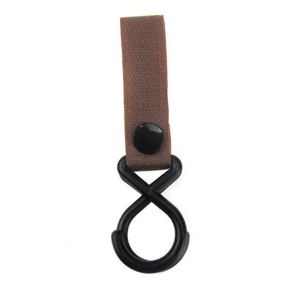 Nylon luggage velcro hook showing velcro closure and available in 18 different colours for bag identification