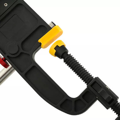 Black composite fiber multifunction fishing reel winder for easy spooling