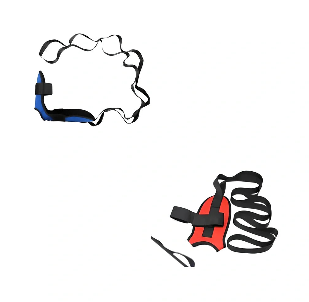 Fitness stretching belt for plantar fasciitis with 23cm length and multiple colour options