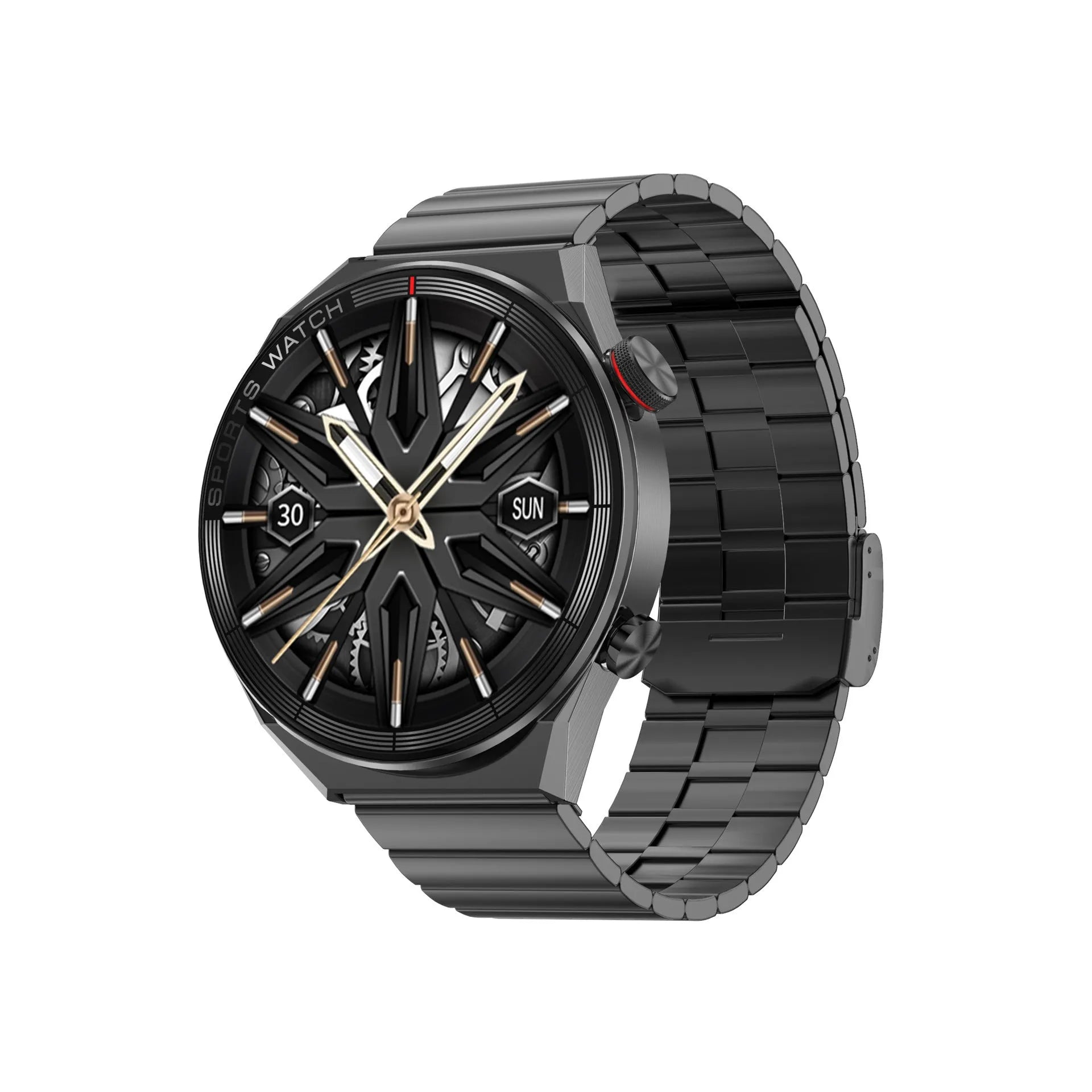 Large screen Bluetooth smart watch with 1.5-inch display showing interface