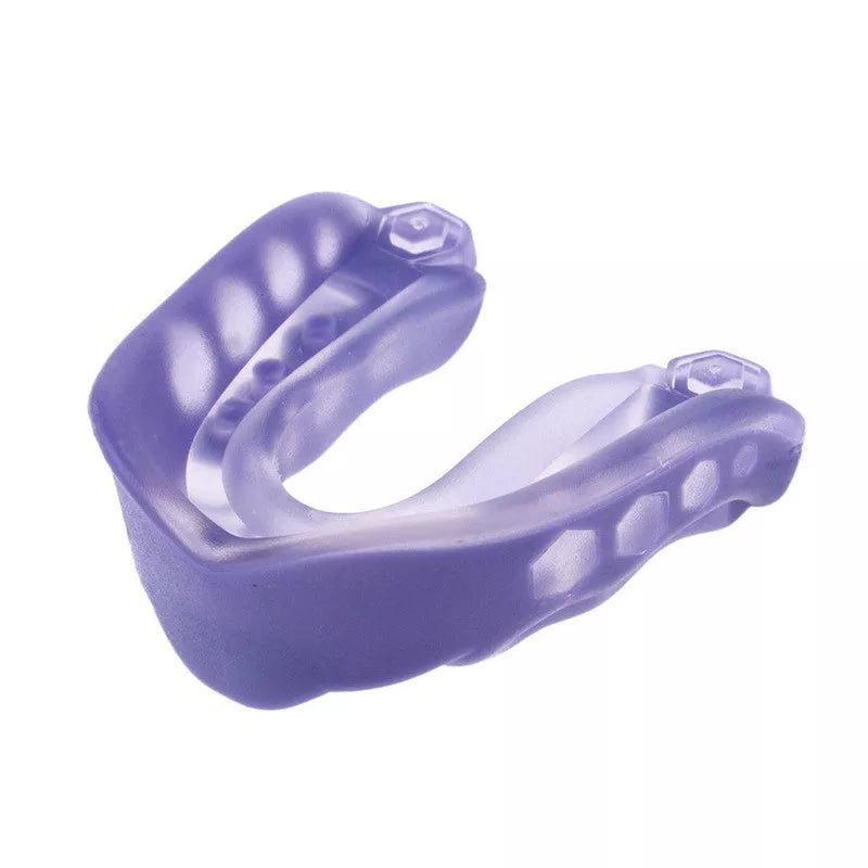 Professional boxing Sanda braces in blue with transparent storage box