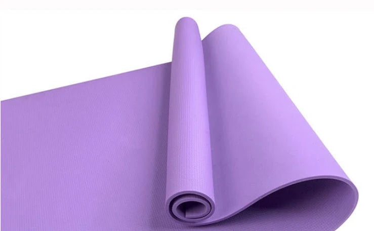 EVA Fitness Composite Yoga Mat in various colors with anti-slip surface