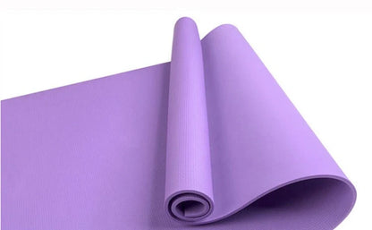 EVA Fitness Composite Yoga Mat in various colors with anti-slip surface