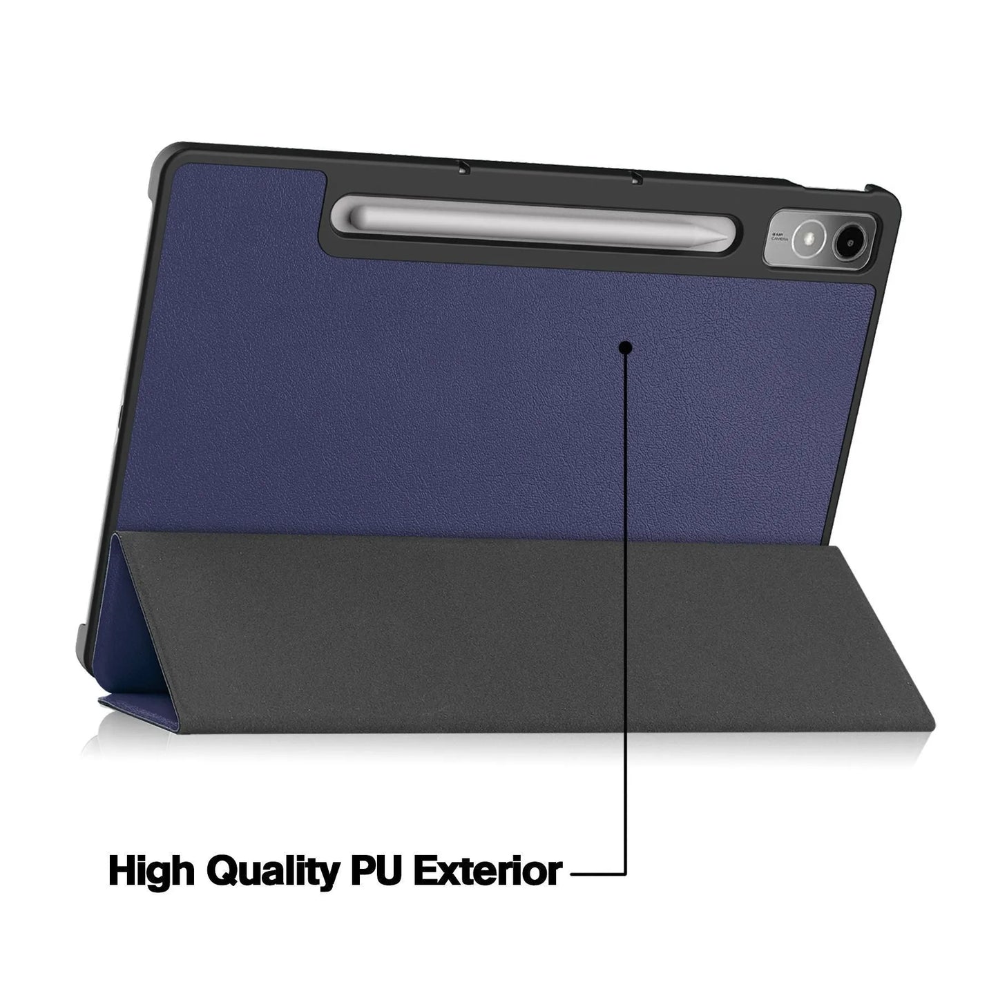 Lenovo Tab P12 tablet protective case with foldable stand in multiple colour options