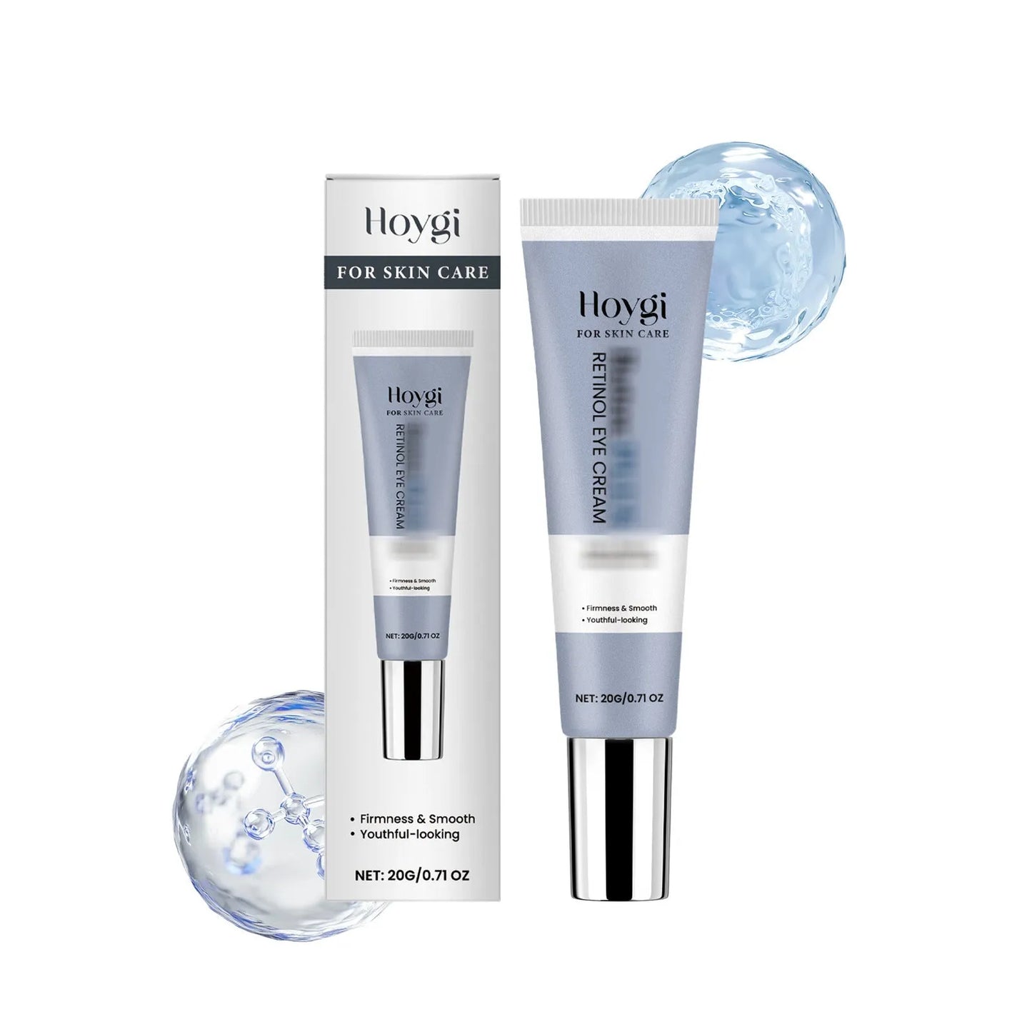 White jar of Retinol Moisturising Soft Eye Cream, 20g net content