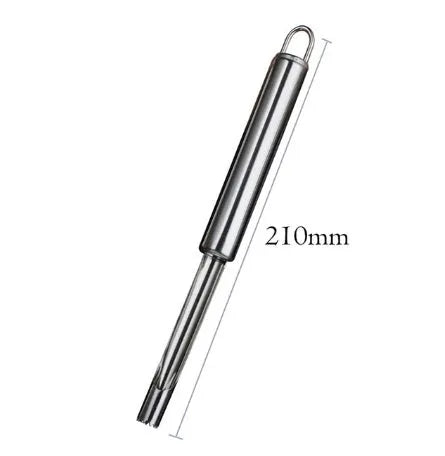 Stainless steel pineapple corer slicer kitchen tool with coloured ABS handle