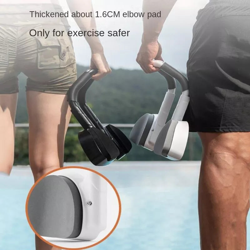 Multi Function Push Up Fitness Trainer with flat support and LCD display