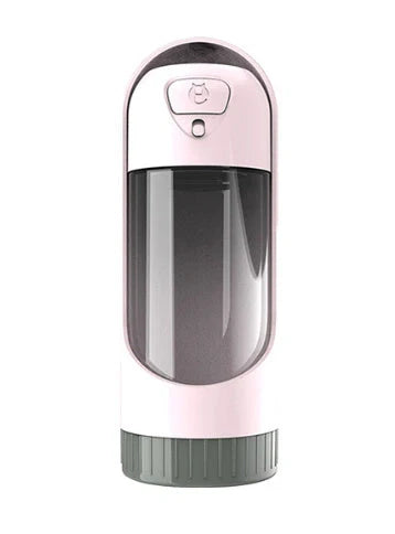 BPA-free hanging water cup for dogs with 300ml capacity and no-waste valve