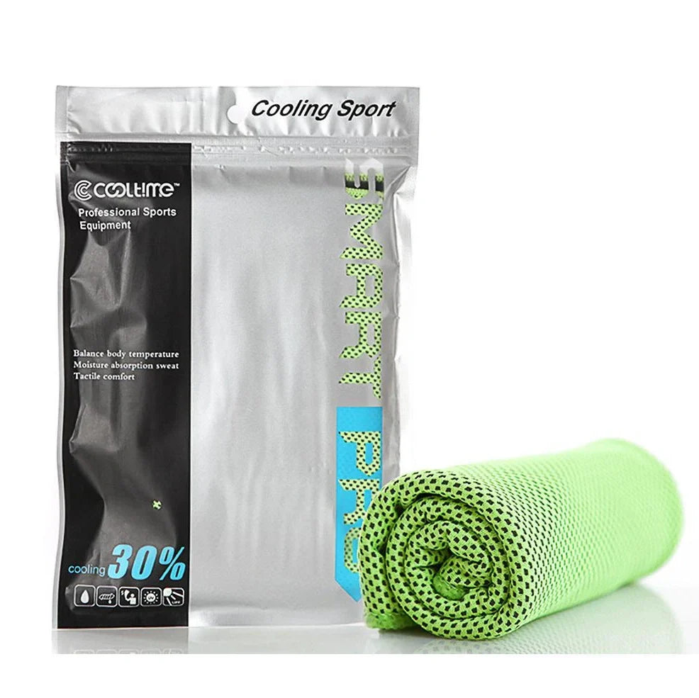 30x100cm sports towel with quick-drying fabric in multiple colour options