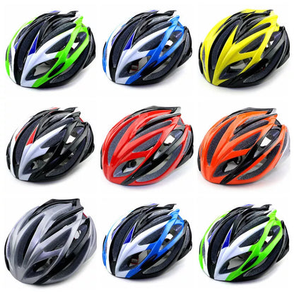 Bicycle integrated helmet with lock design and velvet lining in various colors