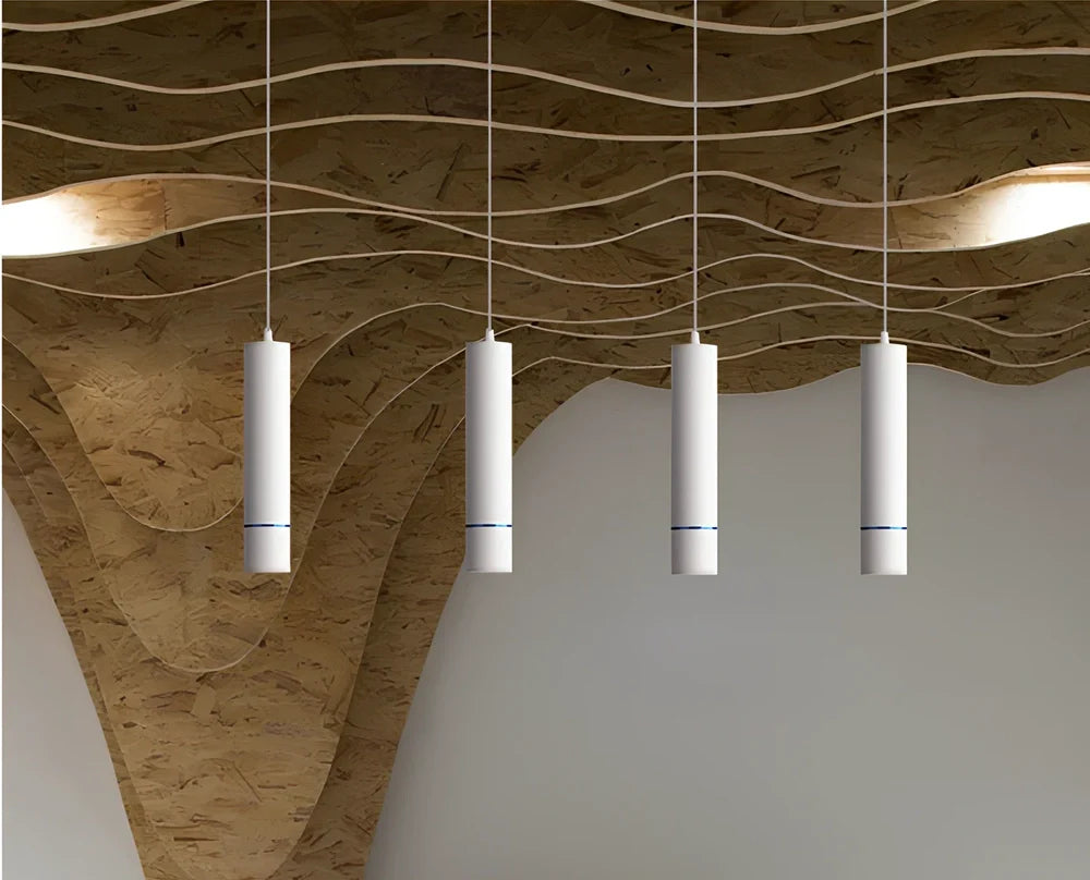 LED macaron spotlight in black finish with 60mm diameter and aluminium body construction