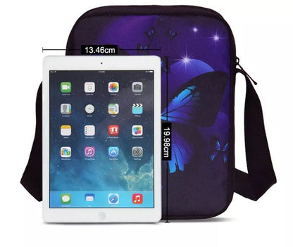 Marshmello black nylon computer backpack with spacious interior for 15.6-inch laptops