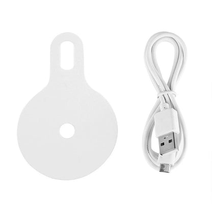 Motion-activated sensor night light with soft, glare-free illumination for hands-free convenience