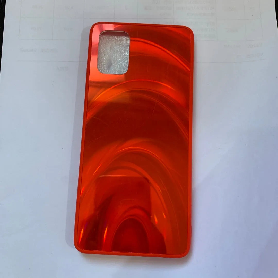 Marble-pattern shockproof silicone phone case for Samsung Galaxy models shown in multiple colours.