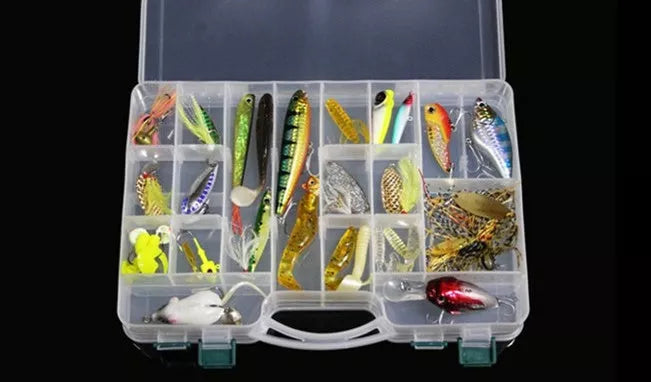 Double Deck Sub Bait Box for organized fishing bait storage