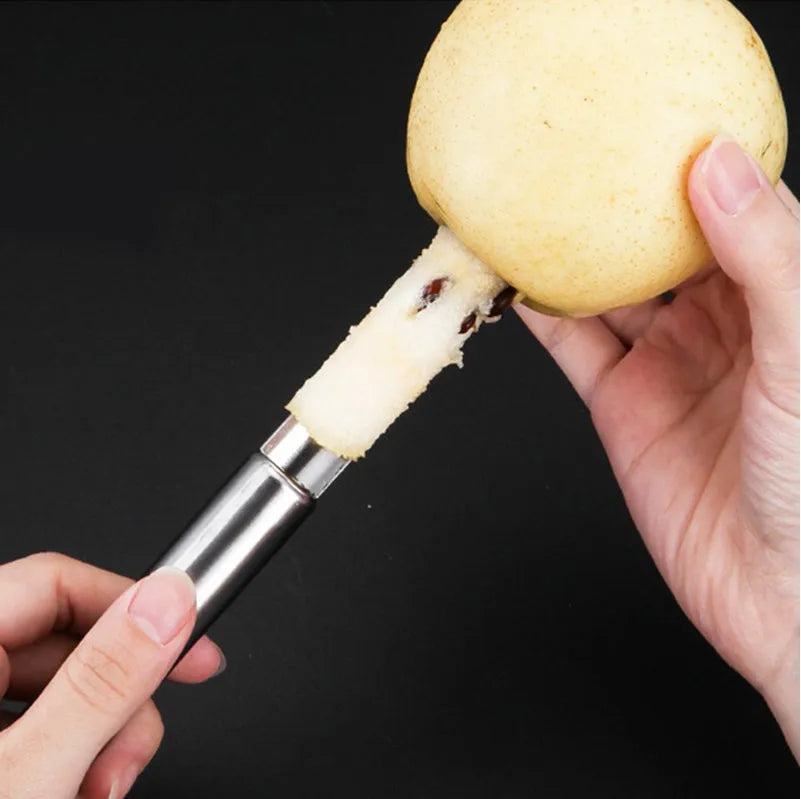 Stainless steel pineapple corer slicer kitchen tool with coloured ABS handle