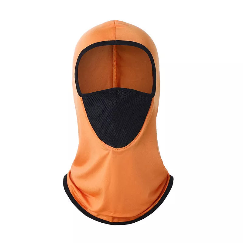 Printed Breathable Headgear Mask in various colors for windproof and sunscreen protection