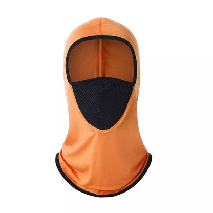 Printed Breathable Headgear Mask in various colors for windproof and sunscreen protection