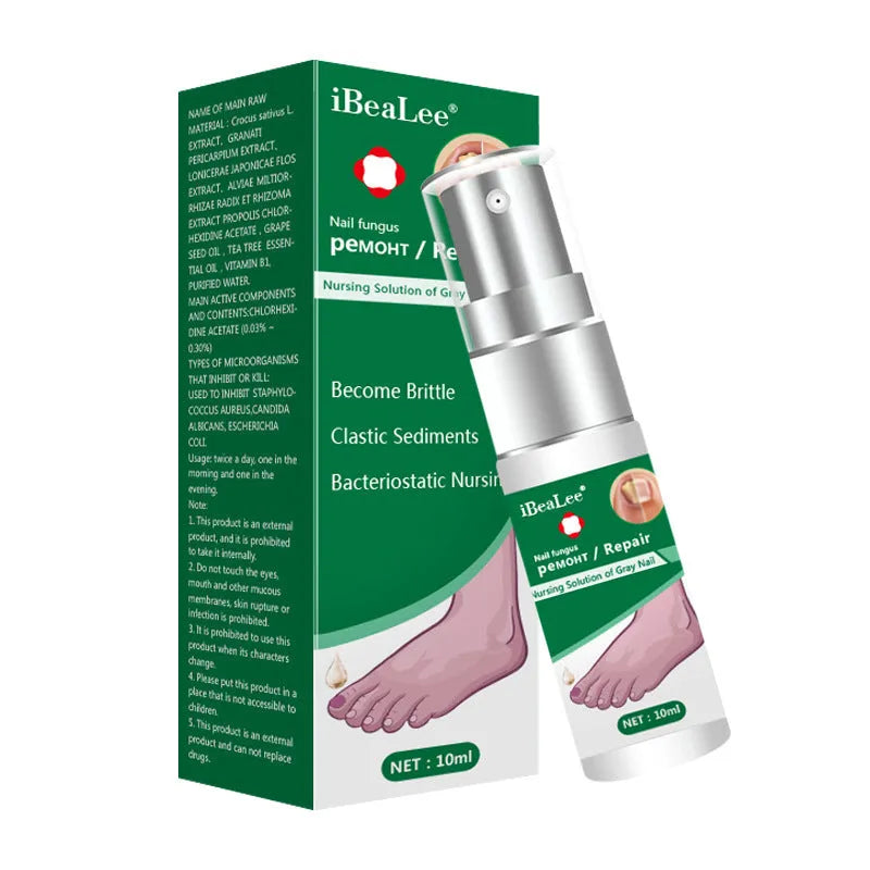 10ml bottle of Jiagou Whitening Antibacterial Liquid foot treatment