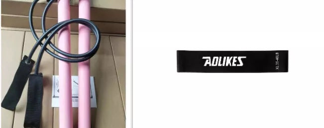 Natural Latex Tension Band in various colors for fitness and strength training