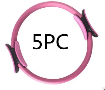 Dual Exercise Pilates Ring for core strengthening and posture correction in various colors