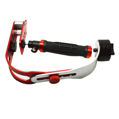 Handheld stabiliser mini cloud stand for mobile phone SLR DV GoPro video camera in black or gules