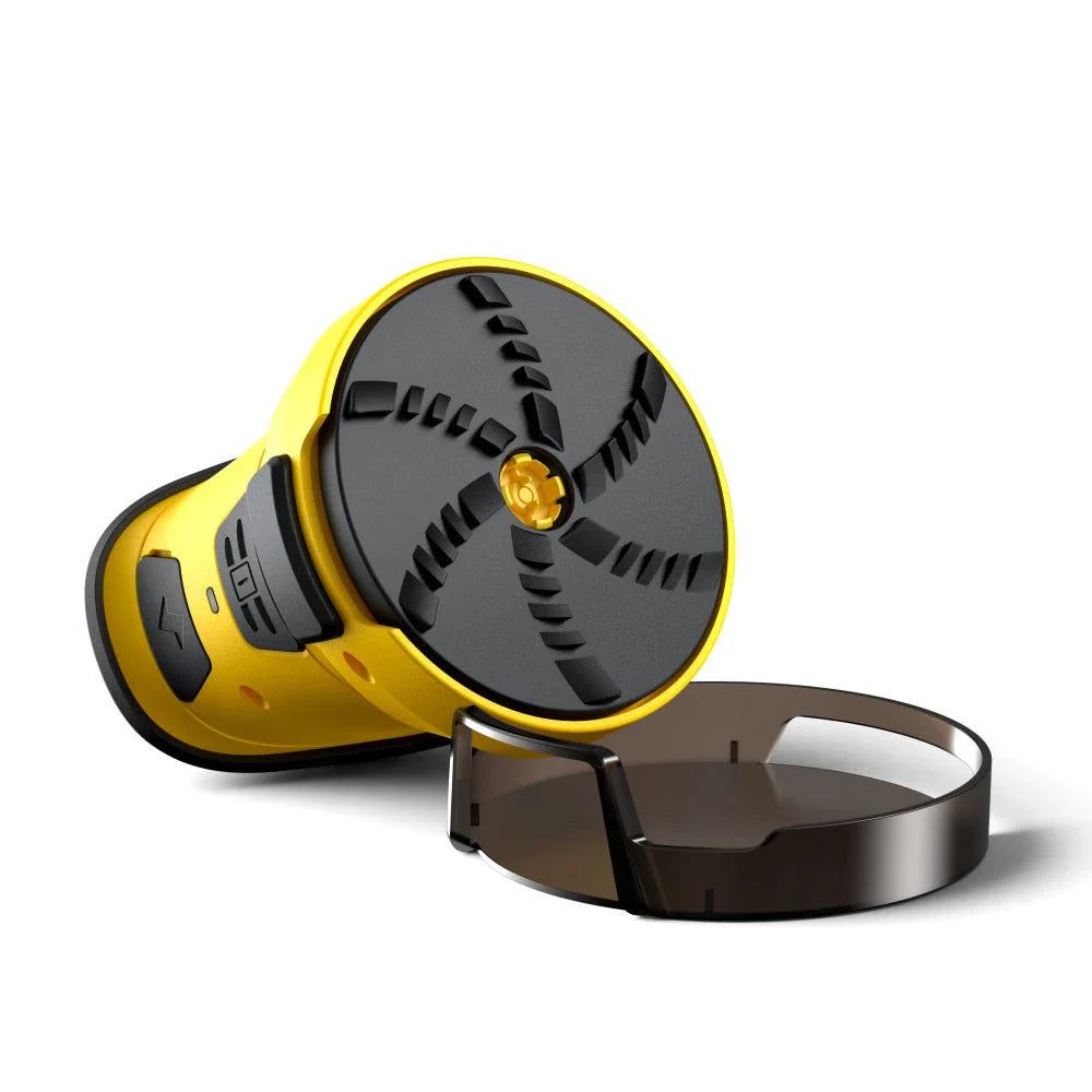 Cordless electric snow and ice scraper with long-lasting battery and scratch-resistant design for effortless windshield clearing