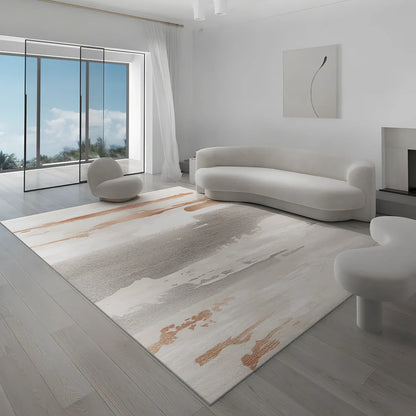 Chinese classical rectangular carpet with machine-woven crystal velvet measuring 120x160cm