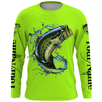 Men's grey pullover top with a colourful printed fish design on the front, showcasing long sleeves and a round neck.