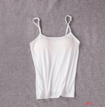 Women's Slim Fit Modal Camisole in various colors for comfortable, stylish layering