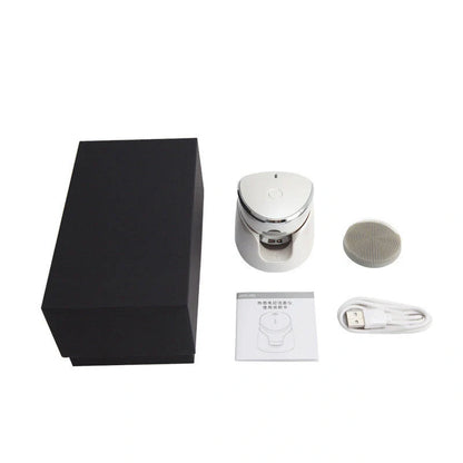 Mini Multifunction USB Facial Cleansing Massager with silicone bristles