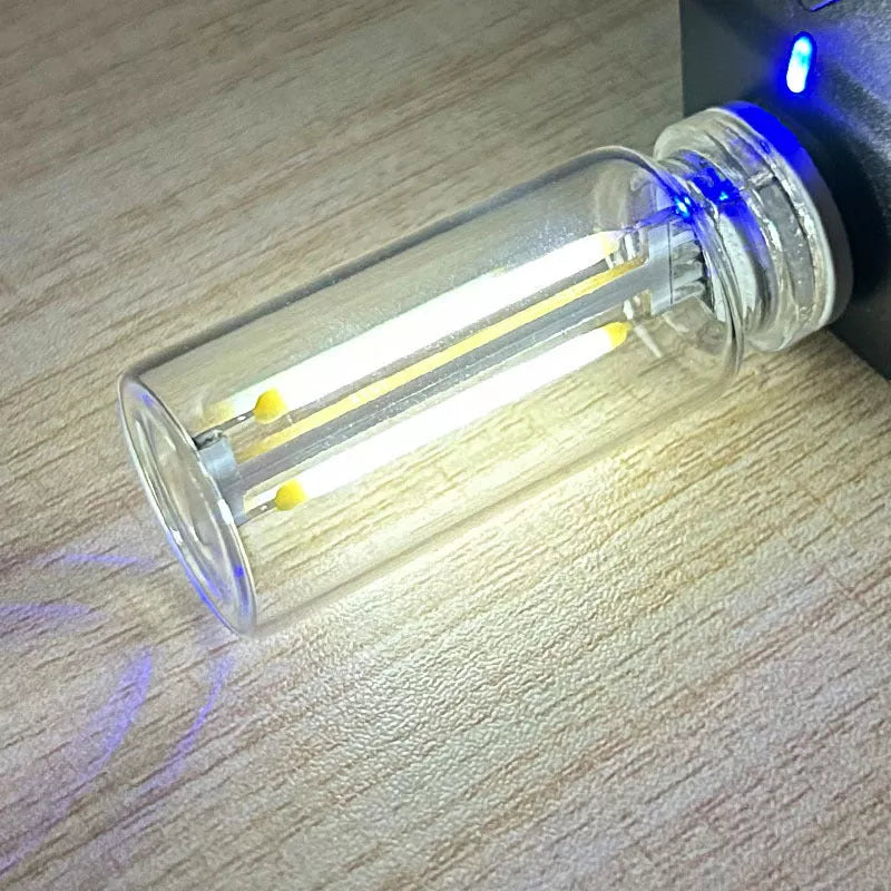 USB LED Bulb with touch dimming and retro Edison design in various colors
