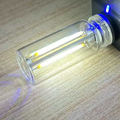 USB LED Bulb with touch dimming and retro Edison design in various colors