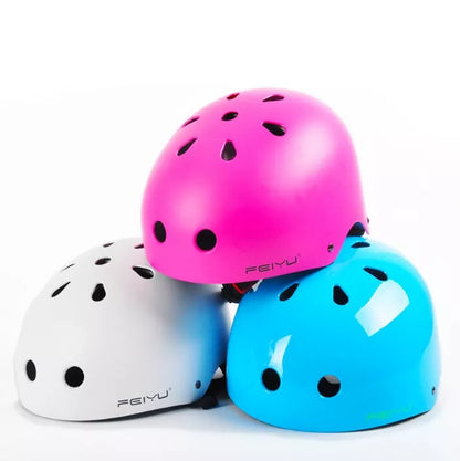 Boiling Fish Children's Wheel Skating Helmets in various colors and sizes for safe riding