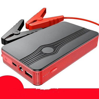 Red K4-E automobile emergency starting power supply with 6000mAh capacity for jump-starting and device charging
