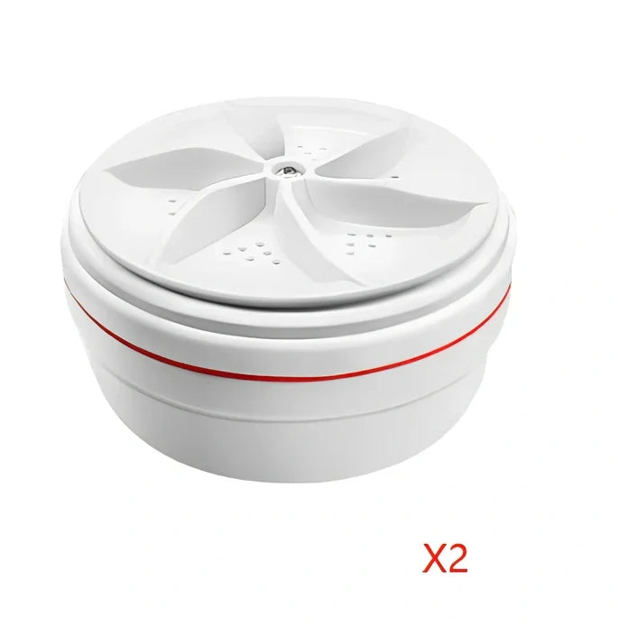 White front-loading washing machine with digital display and 8kg capacity drum