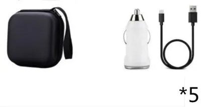 Black silicone USB rechargeable headlamp with a wide COB LED lens and a side wave sensor.