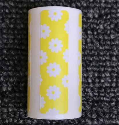 PerPage Mini wireless portable thermal printer paper in Regular, Label and Sticker types, with colour and Q3 or Q6 quantity options.