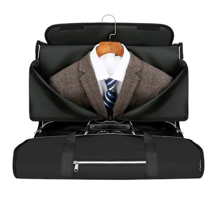 Oxford cloth sports bag in grey colour showing compartments for dry and wet separation.