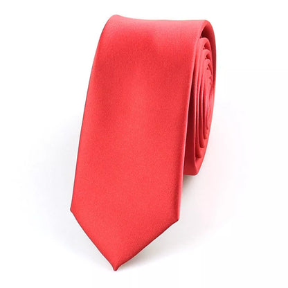 Korean style glossy hand tie for men, 5cm wide, striped dot retro design