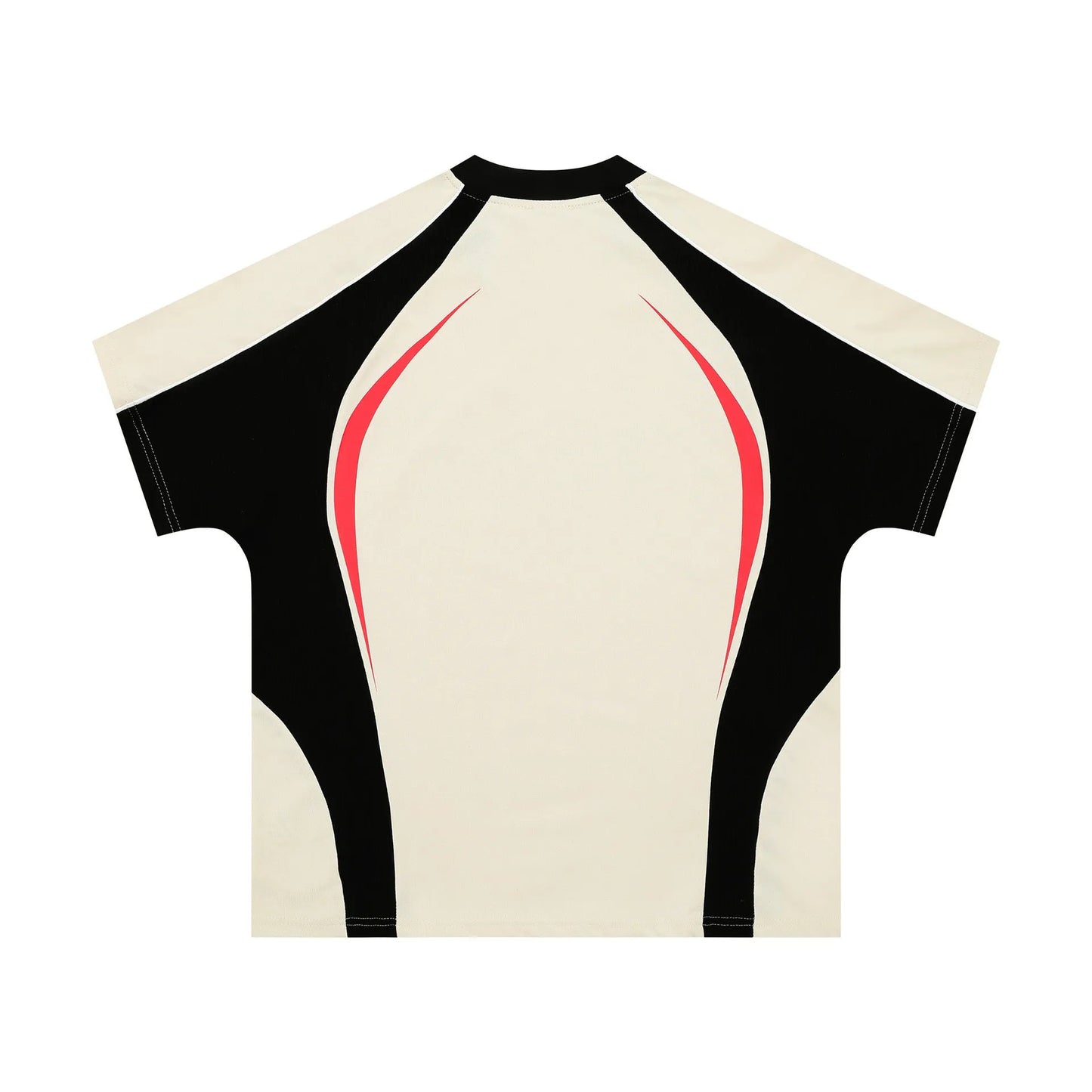 Men's loose fit t-shirt with colour matching letters print in black or apricot